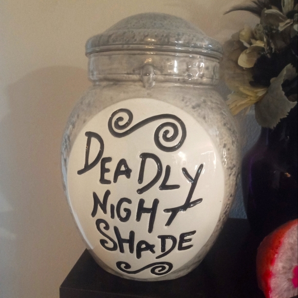 Disney | Kitchen | Deadly Nightshade Cookie Jar 2 Inches | Poshmark